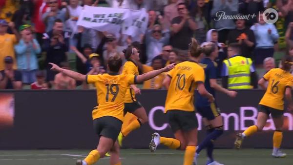 GOAL | Fiesta for Foord as Matildas have four! | CommBank Matildas v Sweden