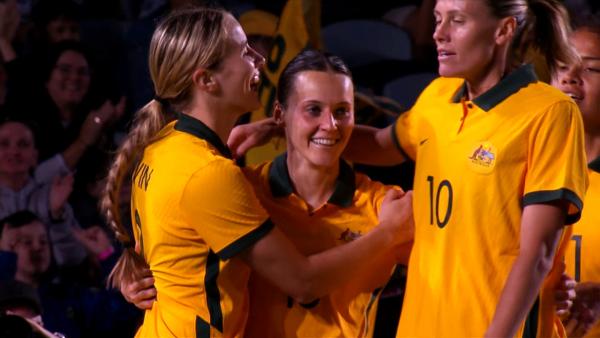 Hayley Raso's run is our CUPRA Electric Moment of the Match