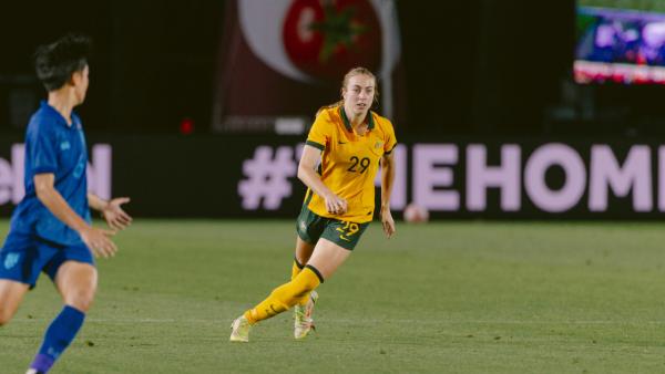 Matilda McNamara talks about making her debut for Australia