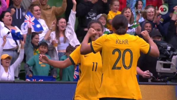 GOAL | Super-Sub Fowler extends the advantage! | CommBank Matildas v Sweden