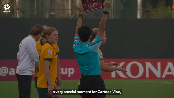 Cortnee Vine talks about making her Australian debut