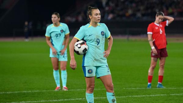 ⚡ Caitlin Foord's penalty is your CUPRA Australia Electric Moment of the Match from #SUIvAUS⚡