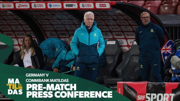 Tom Sermanni | Pre-Match Press Conference | CommBank Matildas v Germany