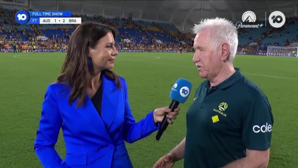 Tom Sermanni: We dealt with Brazil better this time | Interview | Australia v Brazil - Game 2