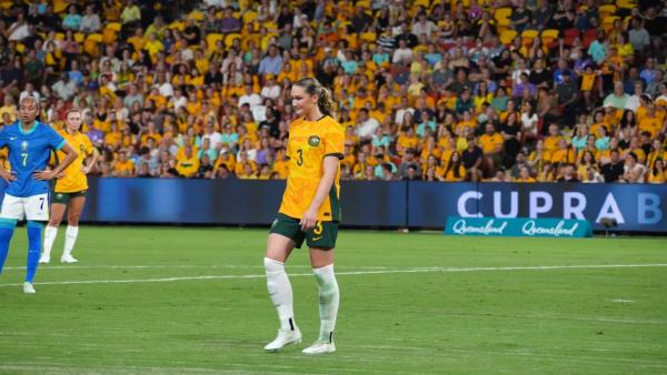 ⚡ Wini Heatley's starting debut is our CUPRA Australia's Electric Moment of the Match from #AUSvBRA⚡