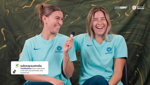 Worst person to sit next to on a flight? ✈️ Last photo of your pet? 🐶 Lockscreen? 📱 - Watch the latest #AskMatildas brought to you by Subway! 