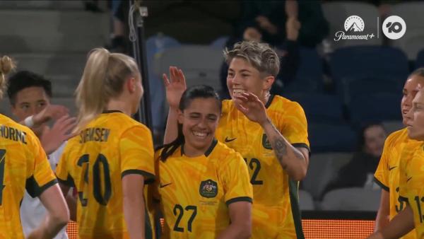 GOAL: Michelle Heyman bags one herself | Australia v Chinese Taipei Game 2 | International Friendly