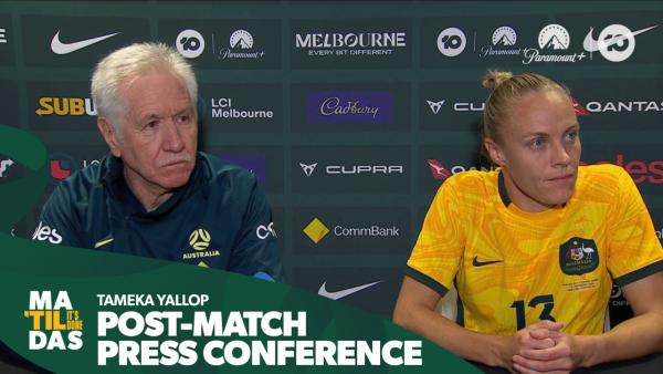 Tameka Yallop | Post-Match Press Conference | Australia v Chinese Taipei Game 2