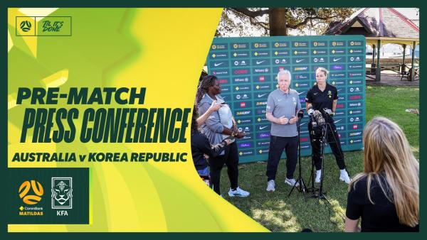 Tom Sermanni & Alanna Kennedy | Pre-Match Press Conference | CommBank Matildas v Korea Republic | Allianz Stadium