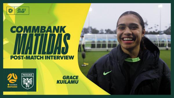 Grace Kuilamu | Interview | CommBank Matildas v Panama