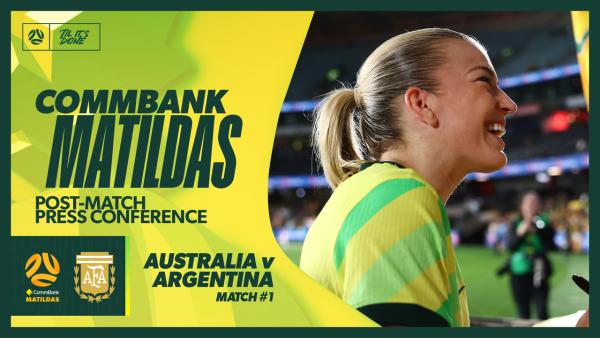 Charli Grant Press Conference | Australia v Argentina | International Friendly 2025