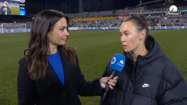 Caitlin Foord: I can't thank Tom enough for my career | Interview | Australia v Argentina Game 2