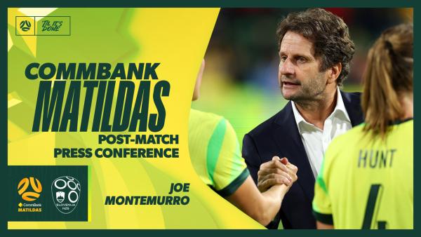 Joe Montemurro | Post-Match Press Conference | CommBank Matildas v Slovenia Match #2