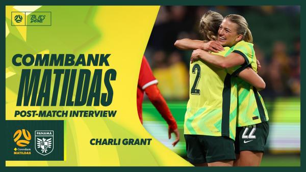 Charli Grant: What we've got building is very exciting | Interview | Australia v Panama Game 2