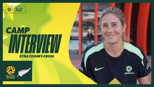 🎤 Hear from Kyra Cooney-Cross after Day 1 in camp | Interview