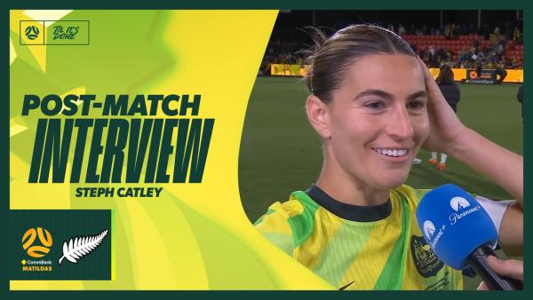 Steph Catley: My versatility is all for the Asian Cup | Interview | Australia v New Zealand