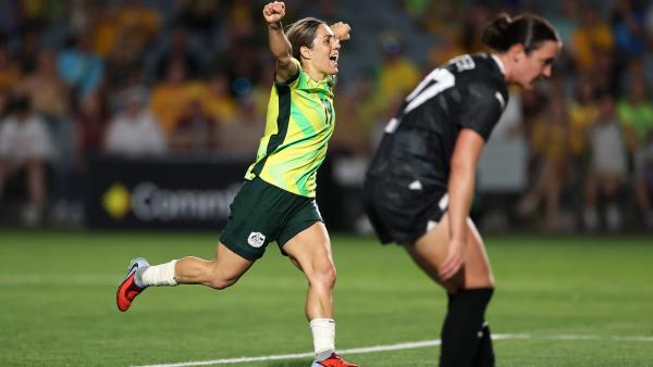 GOAL: Gorry rounds out a five star performance | CommBank Matildas v New Zealand