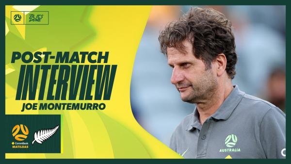 💬 Joe Montemurro: A very dominant performance | Post-Match Interview | CommBank Matildas v New Zealand