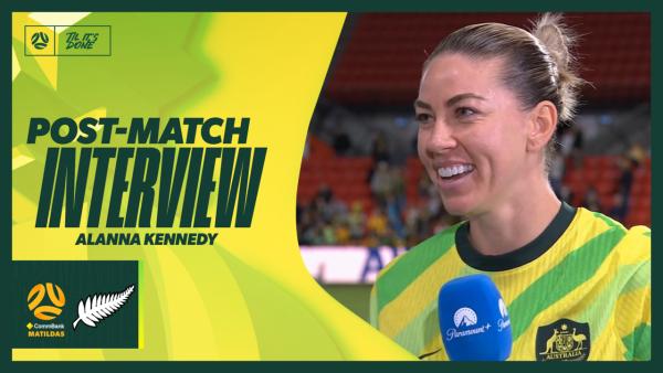 Alanna Kennedy: Our 'Asian Cup mindset' is already switched on | Interview | Australia v New Zealand Game 2