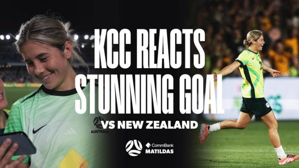 KCC reacts to 𝗧𝗛𝗔𝗧 long-range stunner from last night! 🚀😮‍💨