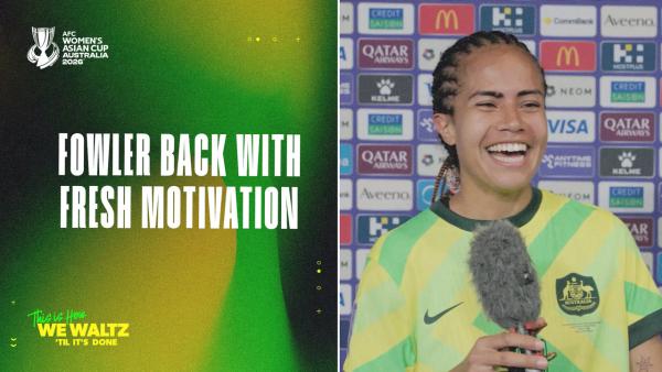 Mary Fowler | Australia v Philippines | Post Match Interview | Women's Asian Cup 2026