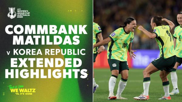 Australia v Korea Republic | Extended Highlights | AFC Women’s Asian Cup Australia 2026™