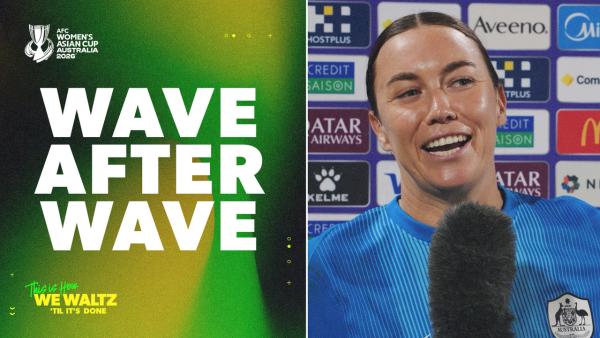 Arnold After Huge Saves in Matildas’ 2–1 Win v Korea DPR | 2026 AFC Women's Asian Cup