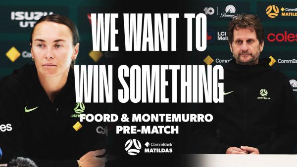 Caitlin Foord & Joe Montemurro | Pre-Match Press Conference | CommBank Matildas v Mexico