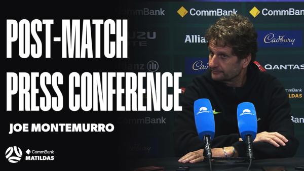 Joe Montemurro Post-Match Press Conference | CommBank Matildas v Mexico Newcastle