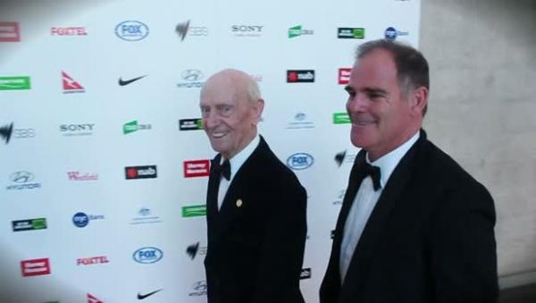 Australian Football Awards red carpet