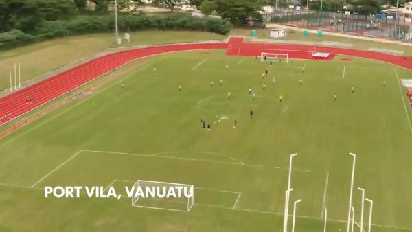 Westfield Junior Matildas complete first session in Vanuatu