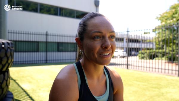 An Inside Look at Kyah Simon's rehab from her ACL injury