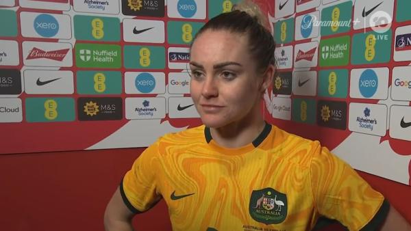 Ellie Carpenter: Post-Match Interview | AUS v ENG