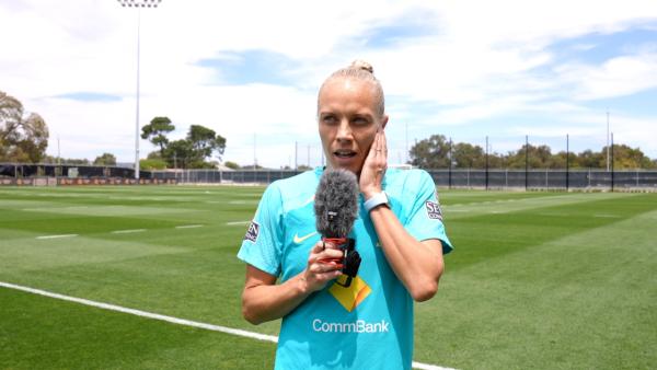 Reporting LIVE (ish) from camp in Perth, our very own, Meeks! ?
