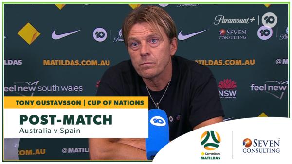 Tony Gustavsson: Post-Match Press Conference | AUS v ESP