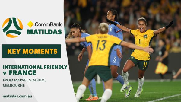 Australia v France | Key Moments | International Friendly