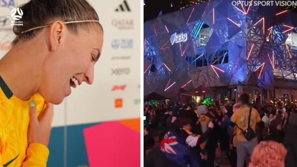 Catley, Raso, Vine and Arnold re-live the moment Australia took the lead  | Australia v Republic of Ireland | FIFA Women's World Cup 2023™ Post Match Interview