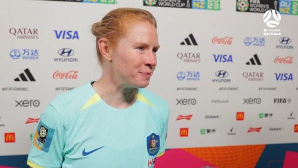 Clare Polkinghorne: Everyone showed up | Canada v Australia | FIFA Women's World Cup 2023™ Post Match Interview