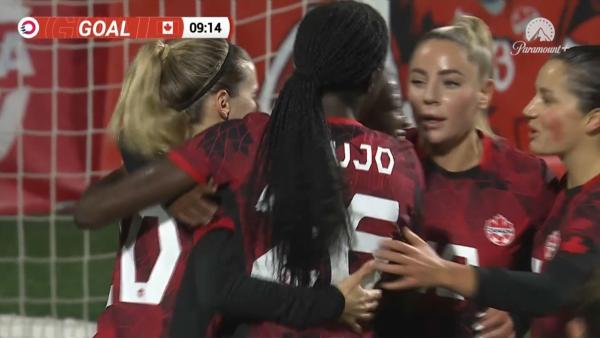 GOAL: Canada capitalises on the mistake