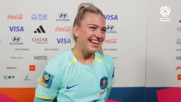 Grant: It was amazing to debut | Australia v Canada | FIFA Women's World Cup™ Post Match Interview
