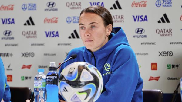 Tony Gustavsson & Caitlin Foord | FIFA Womens World Cup 2023 Press Conference | CommBank Matildas