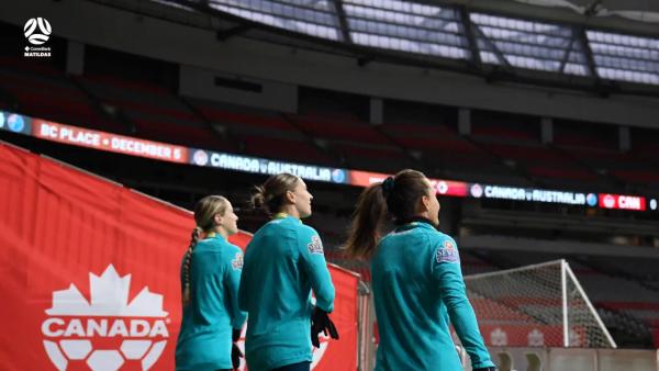 Steph Catley on MD-1 in Vancouver ?