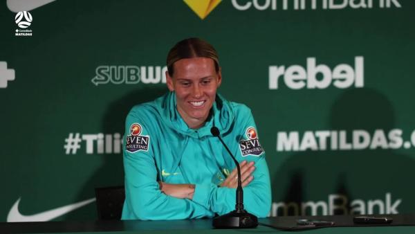 Emily van Egmond | FIFA Women's World Cup 2023™ Press Conference | CommBank Matildas