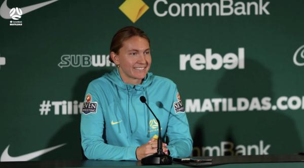 Clare Hunt | FIFA Women's World Cup 2023™ Press Conference | CommBank Matildas