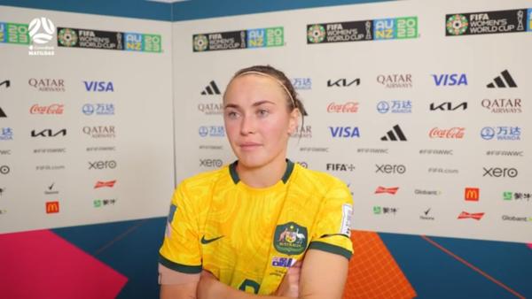 Caitlin Foord: I'm just so proud of the team | FIFA Women's World Cup™ Post Match Interview