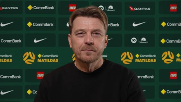 Tony Gustavsson on Olympic Qualifiers Squad | Press Conference | CommBank Matildas v Uzbekistan