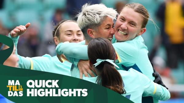 Uzbekistan v CommBank Matildas | Quick Highlights | Paris 2024 Asian Qualifier