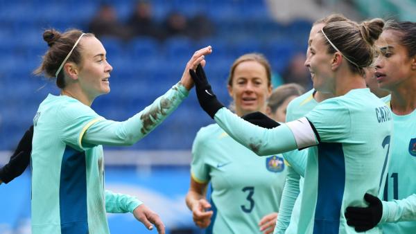 GOAL: Foord and Catley combine to make it 3 | CommBank Matildas v Uzbekistan
