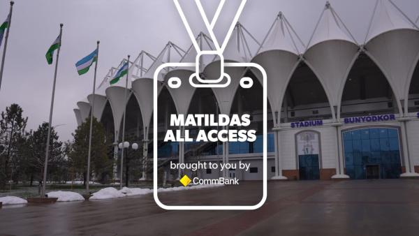 Go behind the scenes at #UZBvAUS, brought to you by CommBank ?️‍♂️  
