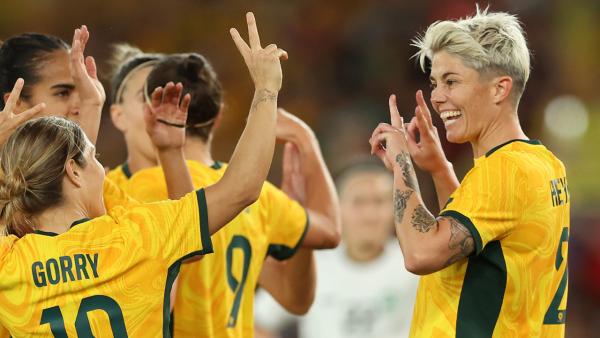 GOALS: Heyman on a hat-trick early | CommBank Matildas v Uzbekistan